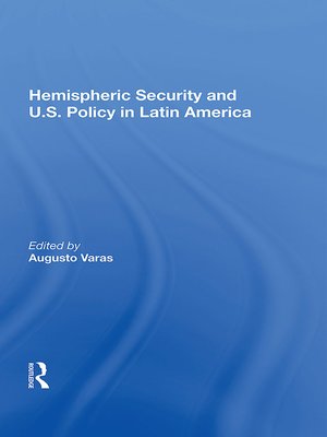 cover image of Hemispheric Security and U.s. Policy In Latin America